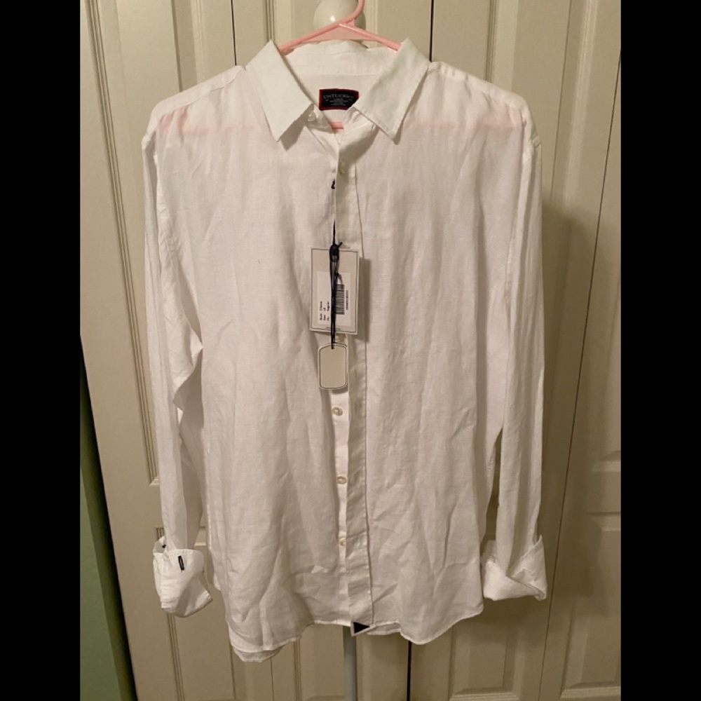 Untuck It's Linen Mens Top